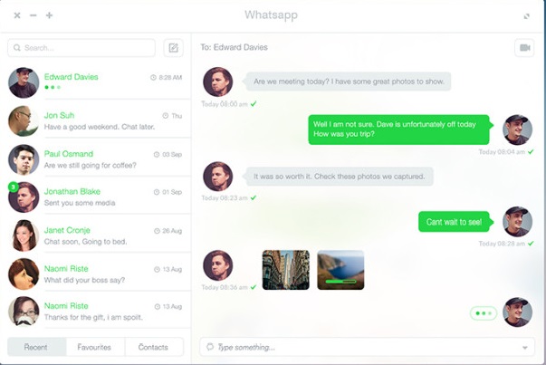 Whatsapp Chat head setup