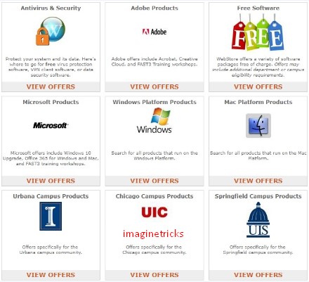 UIUC Webstore Softwares