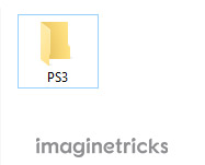 Create a PS3 Folder