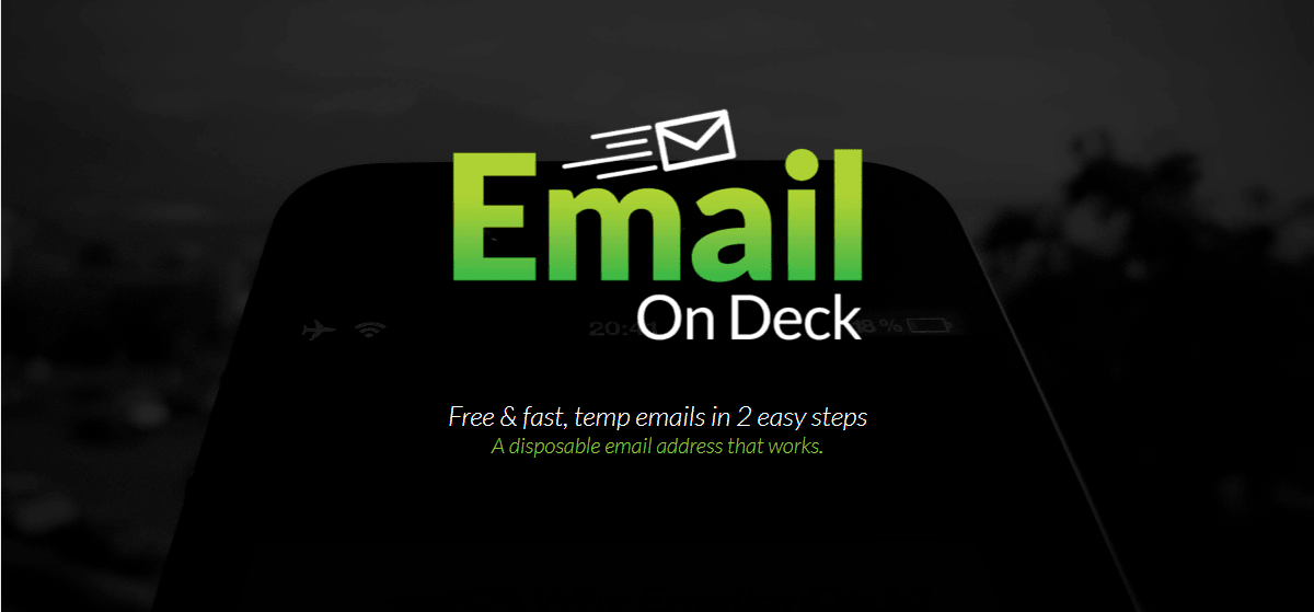 EmailOnDeck Free Temporary Email