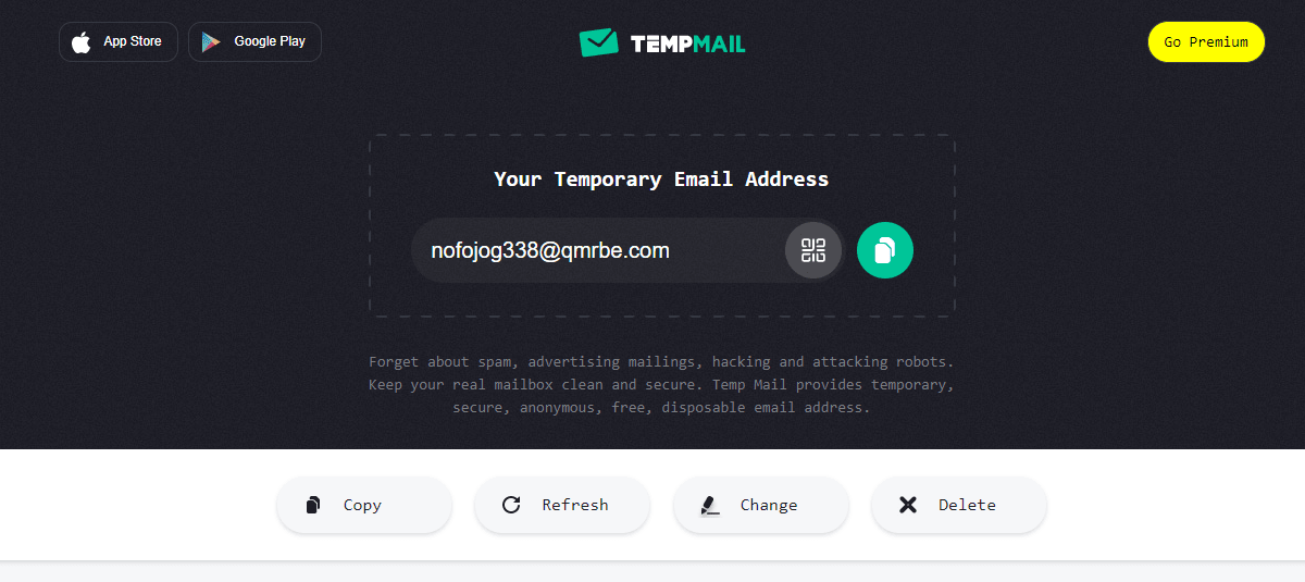 Temp Mail - Disposable Temporary Email